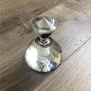Oleg Cassini Crystal Perfume Bottle